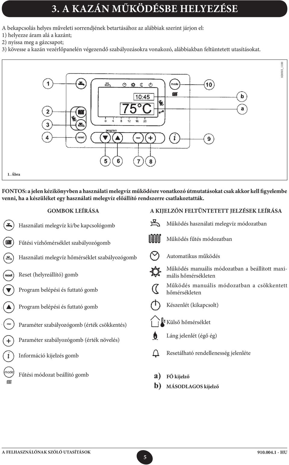 Kondenzációs álló gázkazánok felhasználói és szerelői kézikönyv - PDF  Ingyenes letöltés