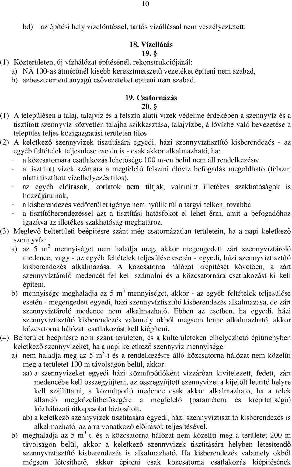 Csatornázás 20.