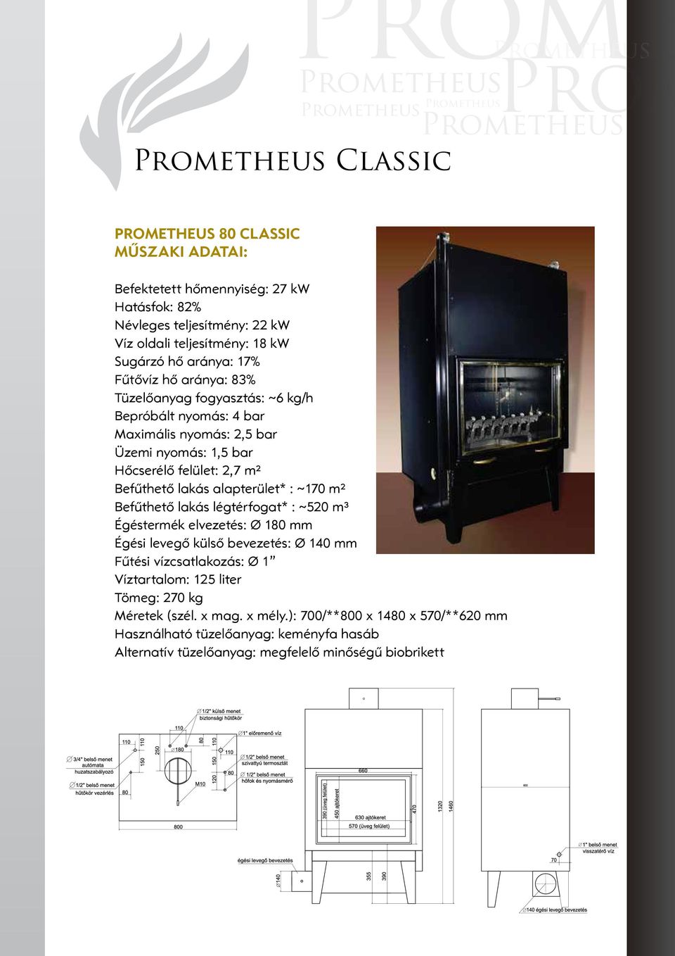 Prometheus Prom KANDALLÓ TŰZTÉR KATALÓGUS. Prometheus. kandallókazán - PDF  Ingyenes letöltés
