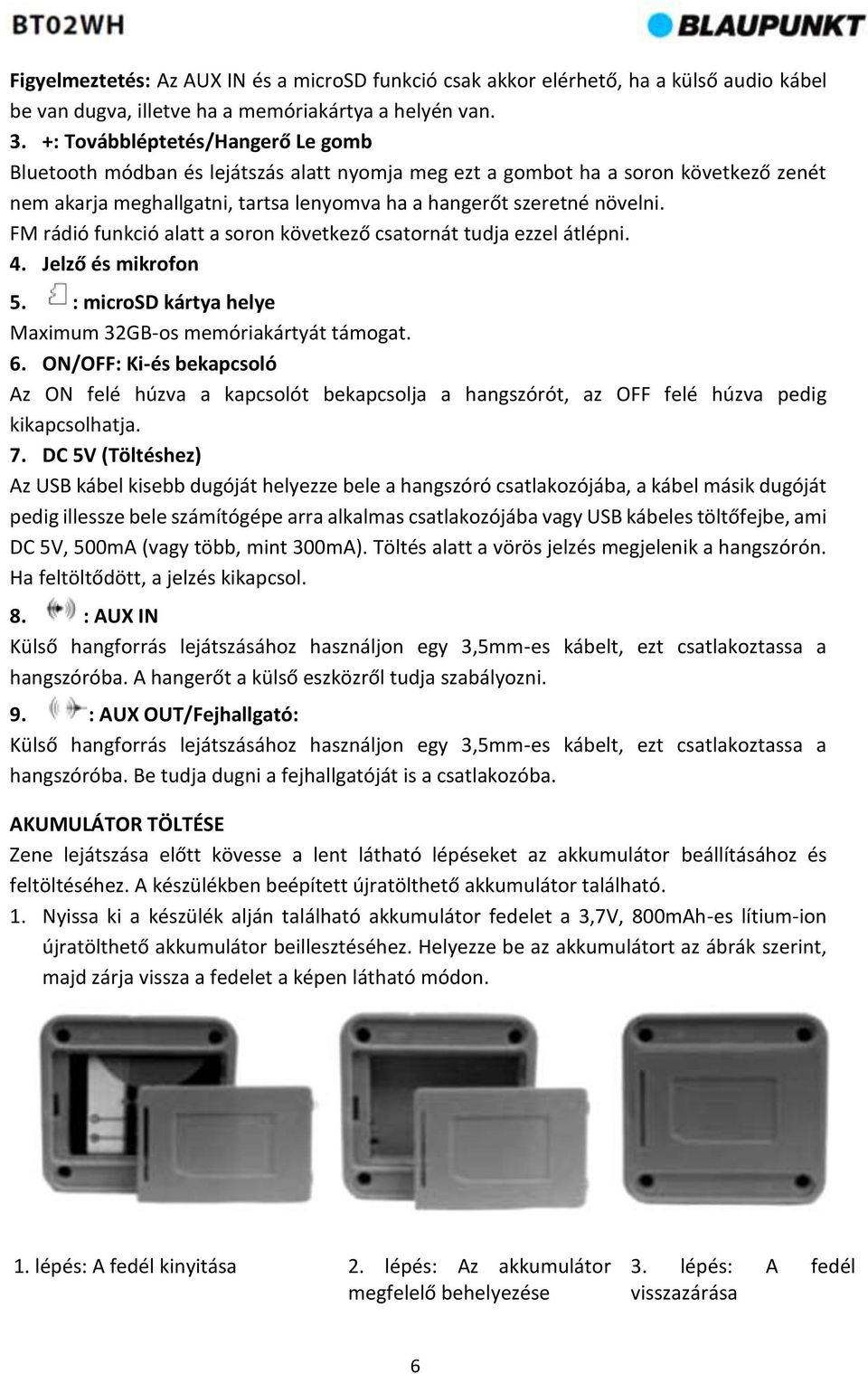 Használati utasítás. Bluetooth hangszóró - PDF Free Download