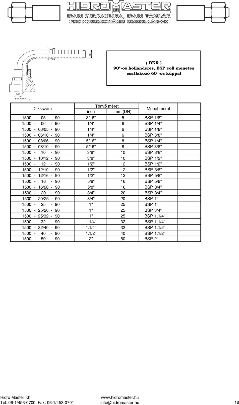 1500-12/16-90 1/2" 12 BSP 5/8" 1500-16 - 90 5/8" 16 BSP 5/8" 1500-16/20-90 5/8" 16 BSP 3/4" 1500-20 - 90 3/4" 20 BSP 3/4" 1500-20/25-90 3/4" 20 BSP 1" 1500-25 - 90 1" 25 BSP 1" 1500-25/20-90