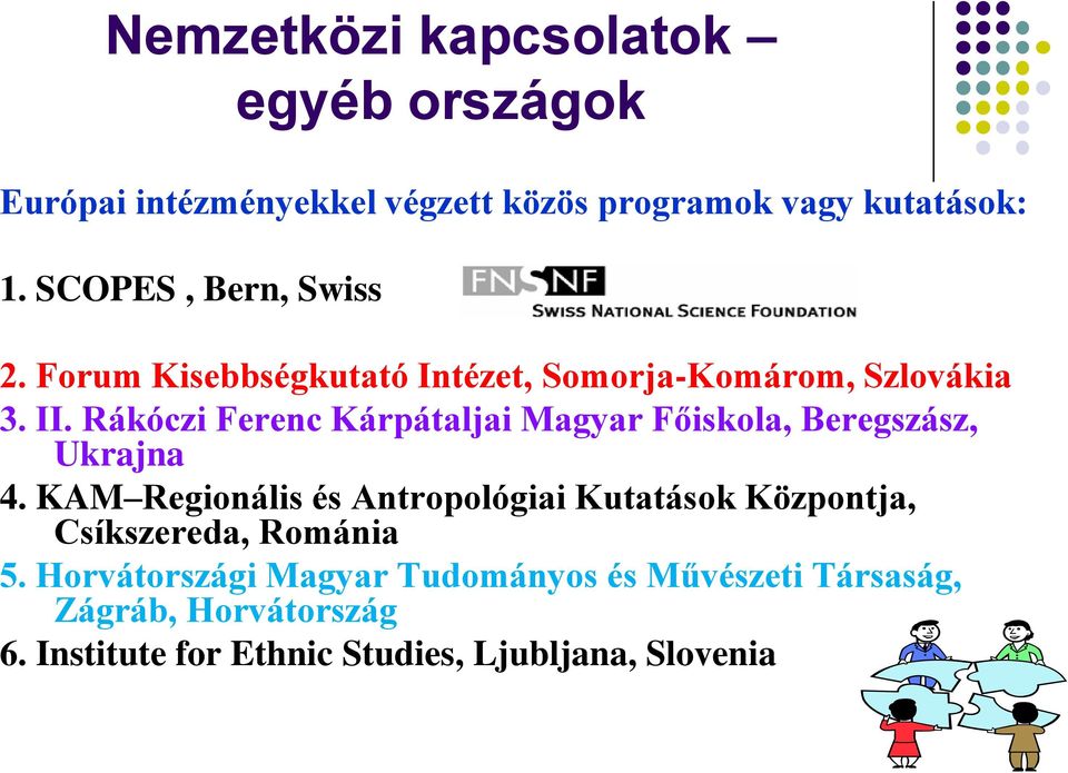 Rákóczi Ferenc Kárpátaljai Magyar Főiskola, Beregszász, Ukrajna 4.