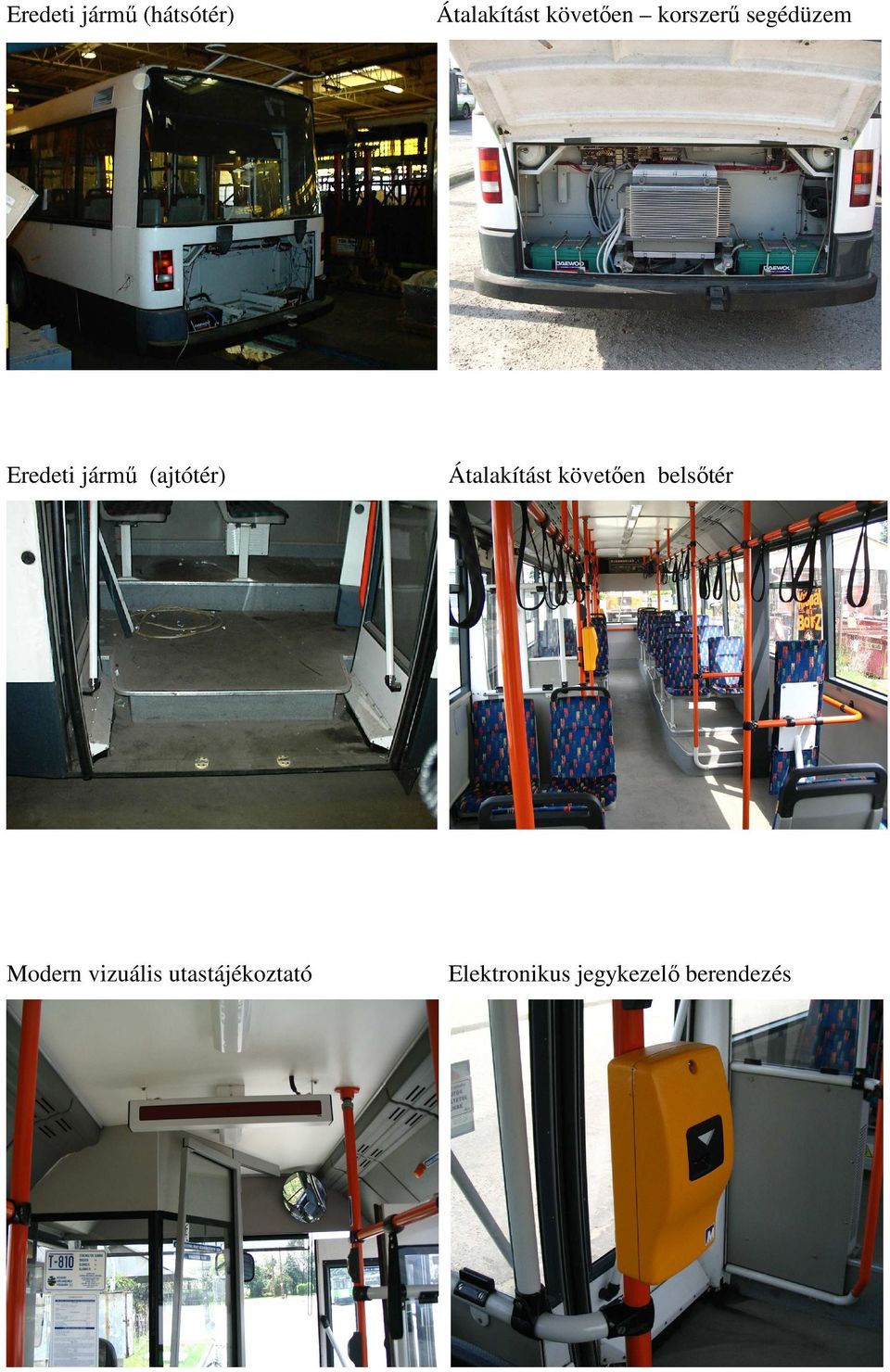 Átalakítást követıen belsıtér Modern vizuális