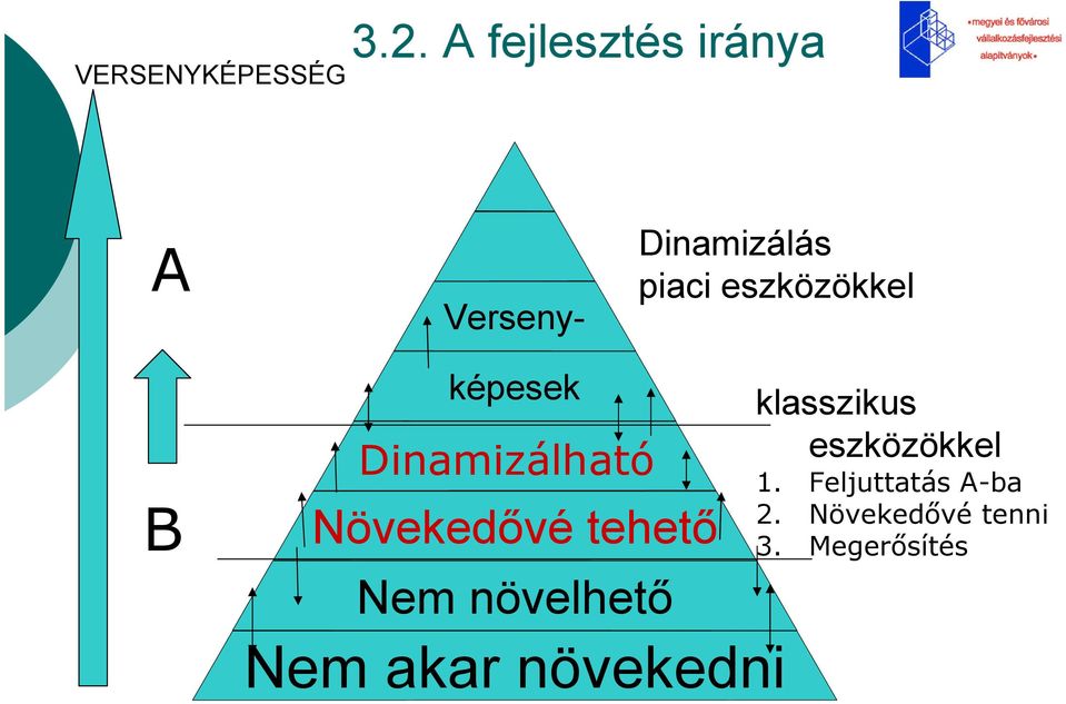 Versenyképesek Dinamizálható Növekedıvé tehetı Nem