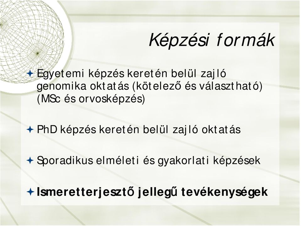 A genomikai oktatás helyzete a Debreceni Egyetemen - PDF Ingyenes letöltés