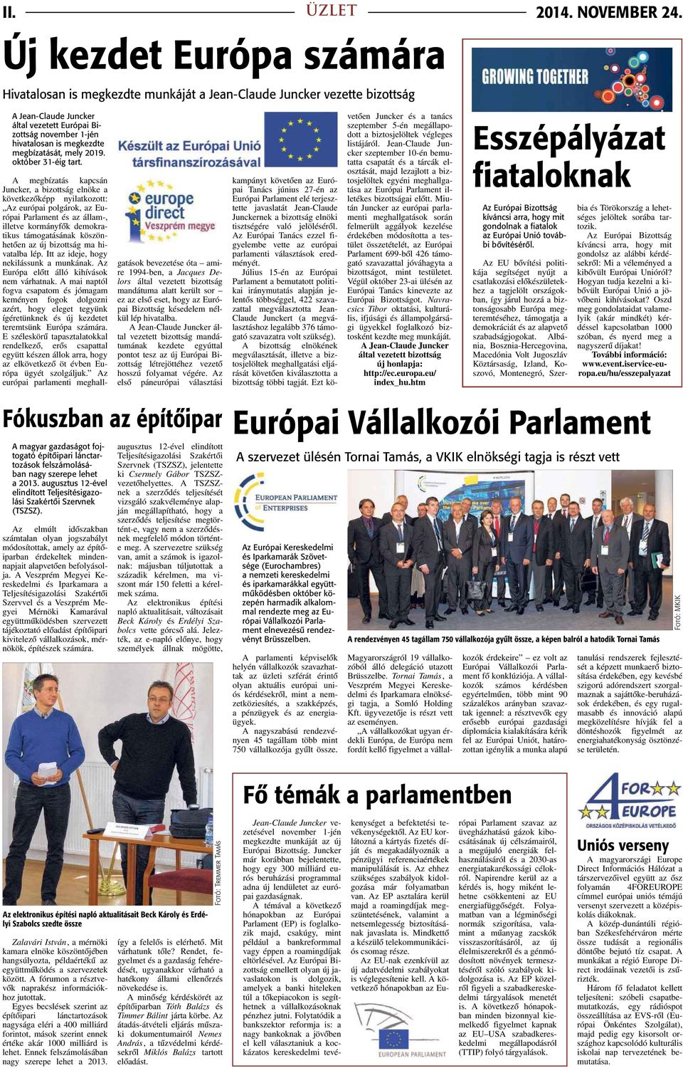 megbízatását, mely 2019. október 31-éig tart.