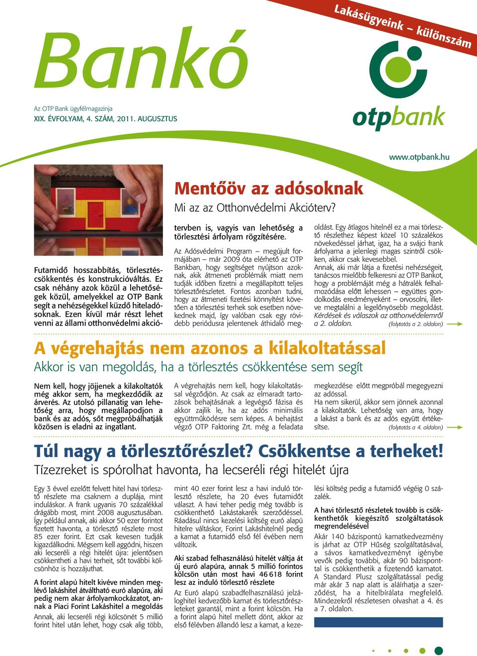 Bankó Az OTP Bank ügyfélmagazinja - PDF Ingyenes letöltés