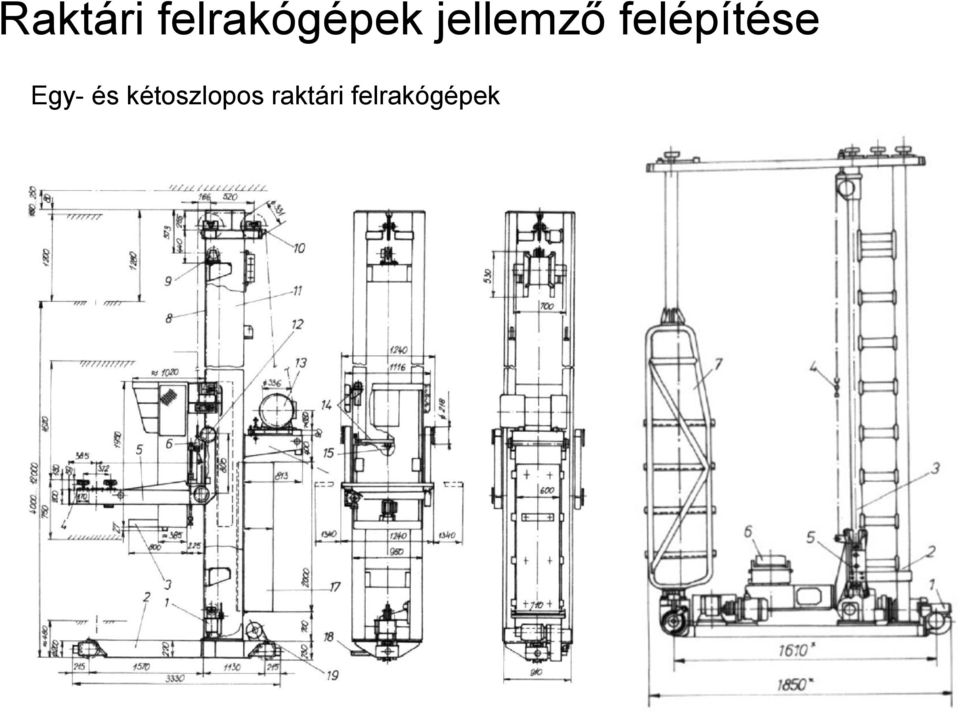 Egy- és kétoszlopos