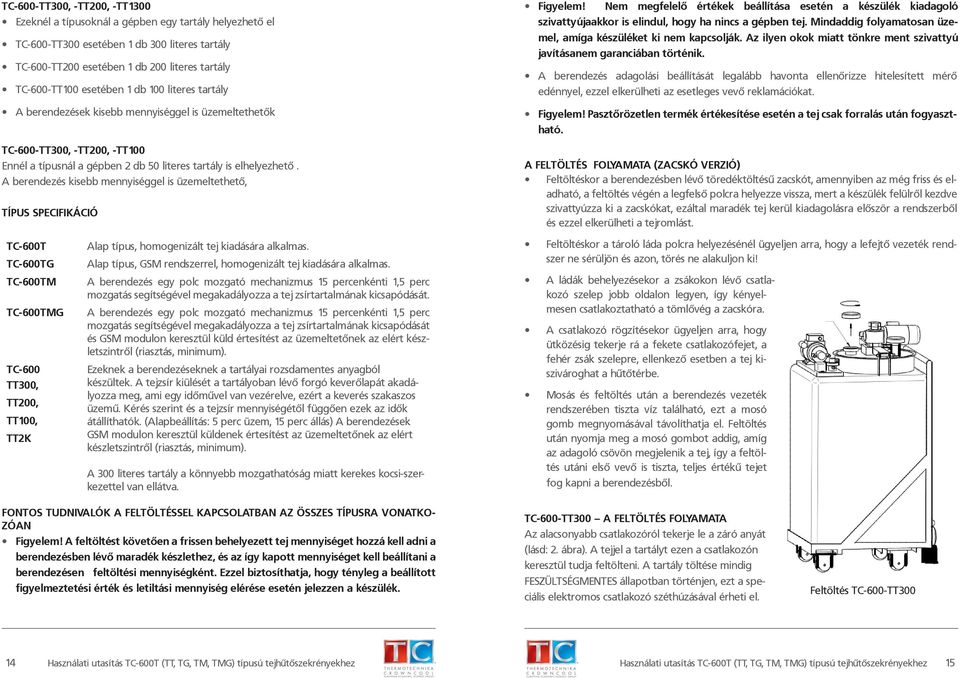 HASZNÁLATI UTASÍTÁS. Thermotechnika Kereskedelmi Kft - PDF Ingyenes letöltés
