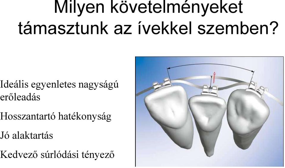 Ideális egyenletes nagyságú erőleadás