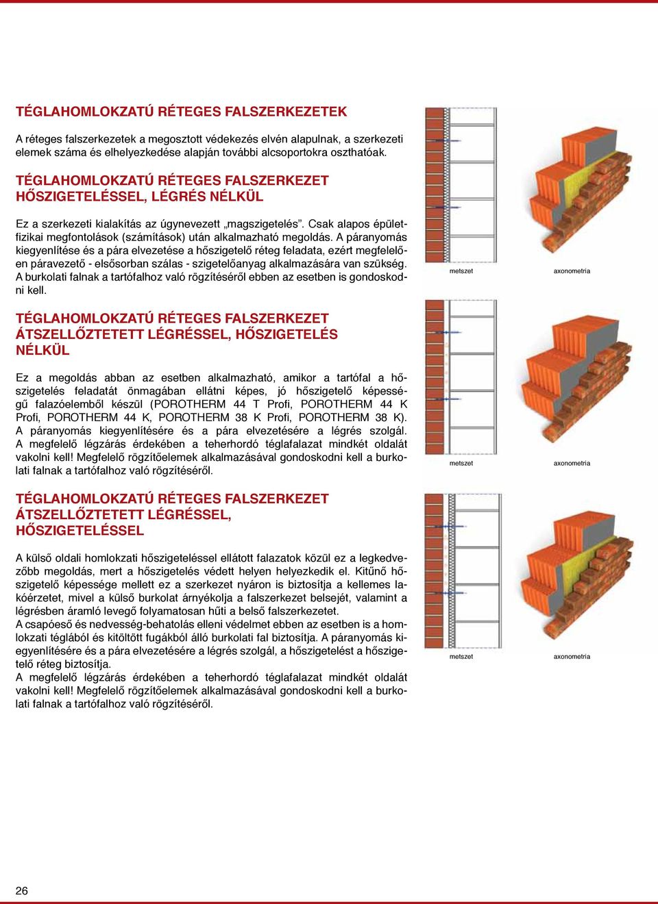 Csak alapos épületfizikai megfontolások (számítások) után alkalmazható megoldás.