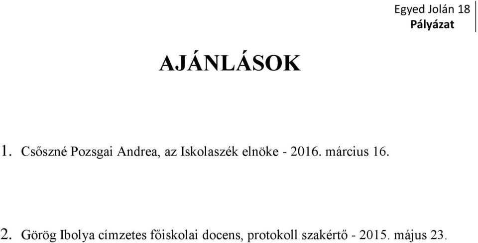 elnöke - 20