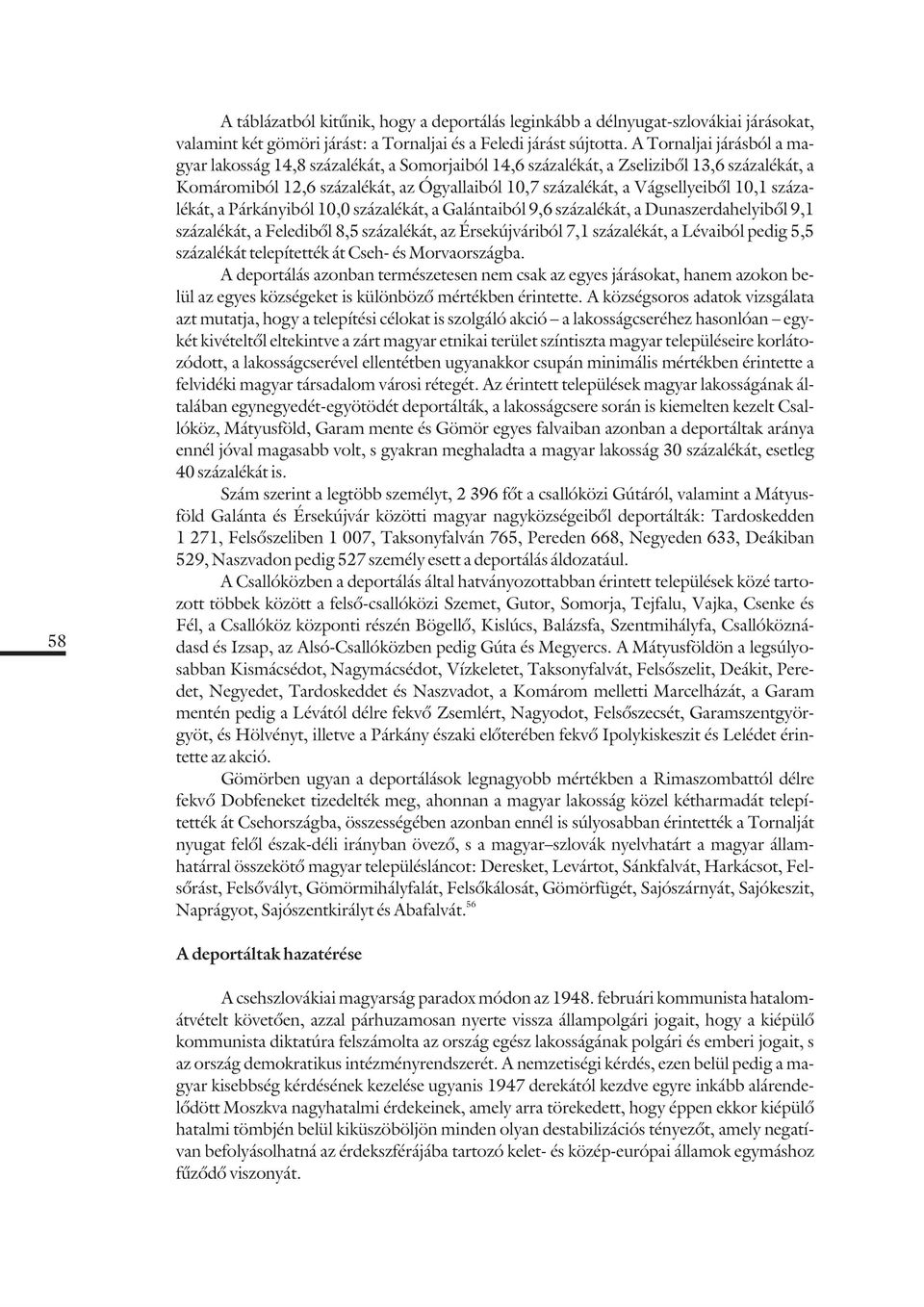 10,1 százalékát, a Párkányiból 10,0 százalékát, a Galántaiból 9,6 százalékát, a Dunaszerdahelyibõl 9,1 százalékát, a Feledibõl 8,5 százalékát, az Érsekújváriból 7,1 százalékát, a Lévaiból pedig 5,5