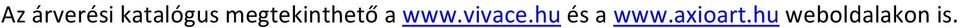 vivace.hu és a www.