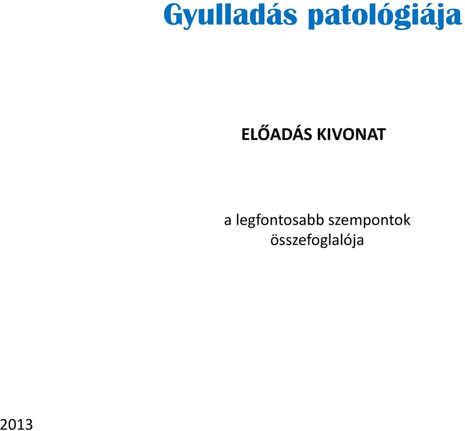 KIVONAT a