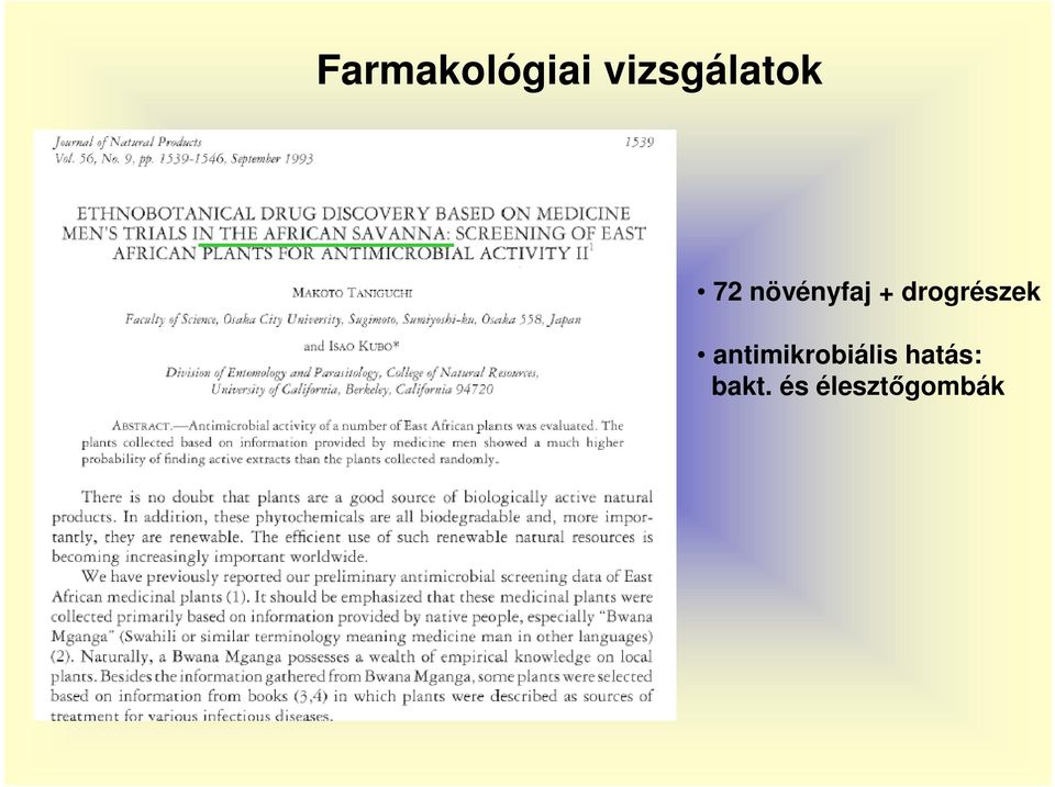 + drogrészek