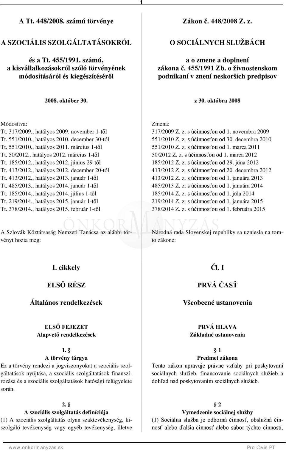 o živnostenskom podnikaní v znení neskorších predpisov 2008. október 30. z 30. októbra 2008 Módosítva: Tt. 317/2009., hatályos 2009. november 1-től Tt. 551/2010., hatályos 2010. december 30-tól Tt.