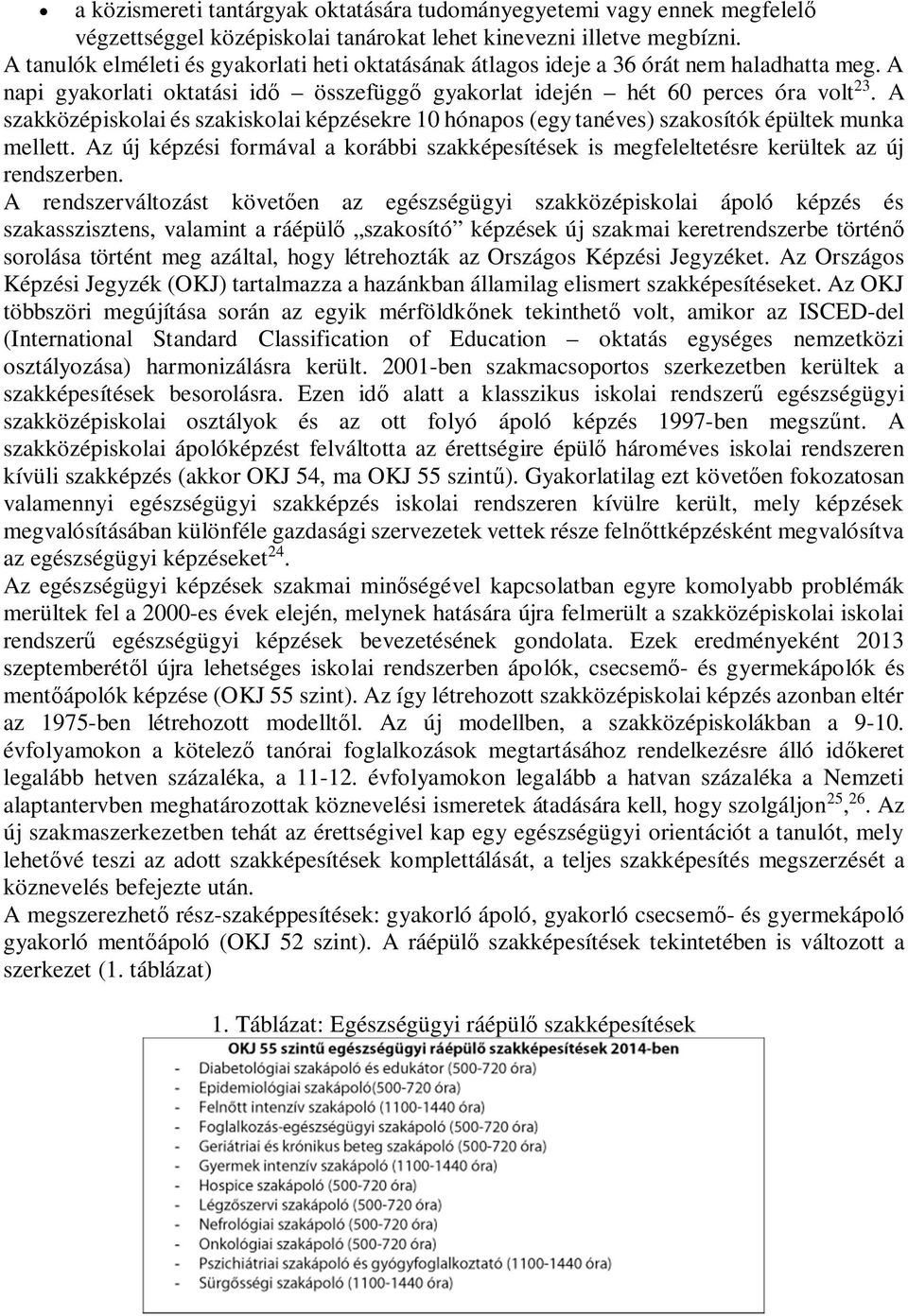 A szakközépiskolai és szakiskolai képzésekre 10 hónapos (egy tanéves) szakosítók épültek munka mellett. Az új képzési formával a korábbi szakképesítések is megfeleltetésre kerültek az új rendszerben.
