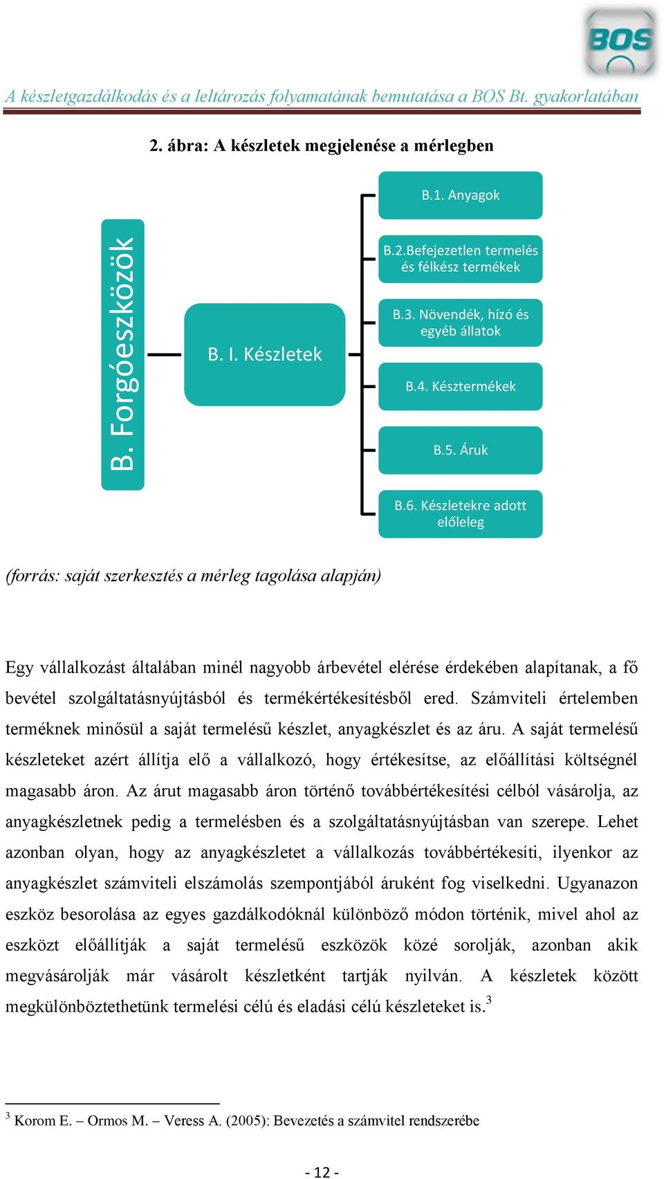 Készletekre adott előleleg (forrás: saját szerkesztés a mérleg tagolása alapján) Egy vállalkozást általában minél nagyobb árbevétel elérése érdekében alapítanak, a fő bevétel szolgáltatásnyújtásból