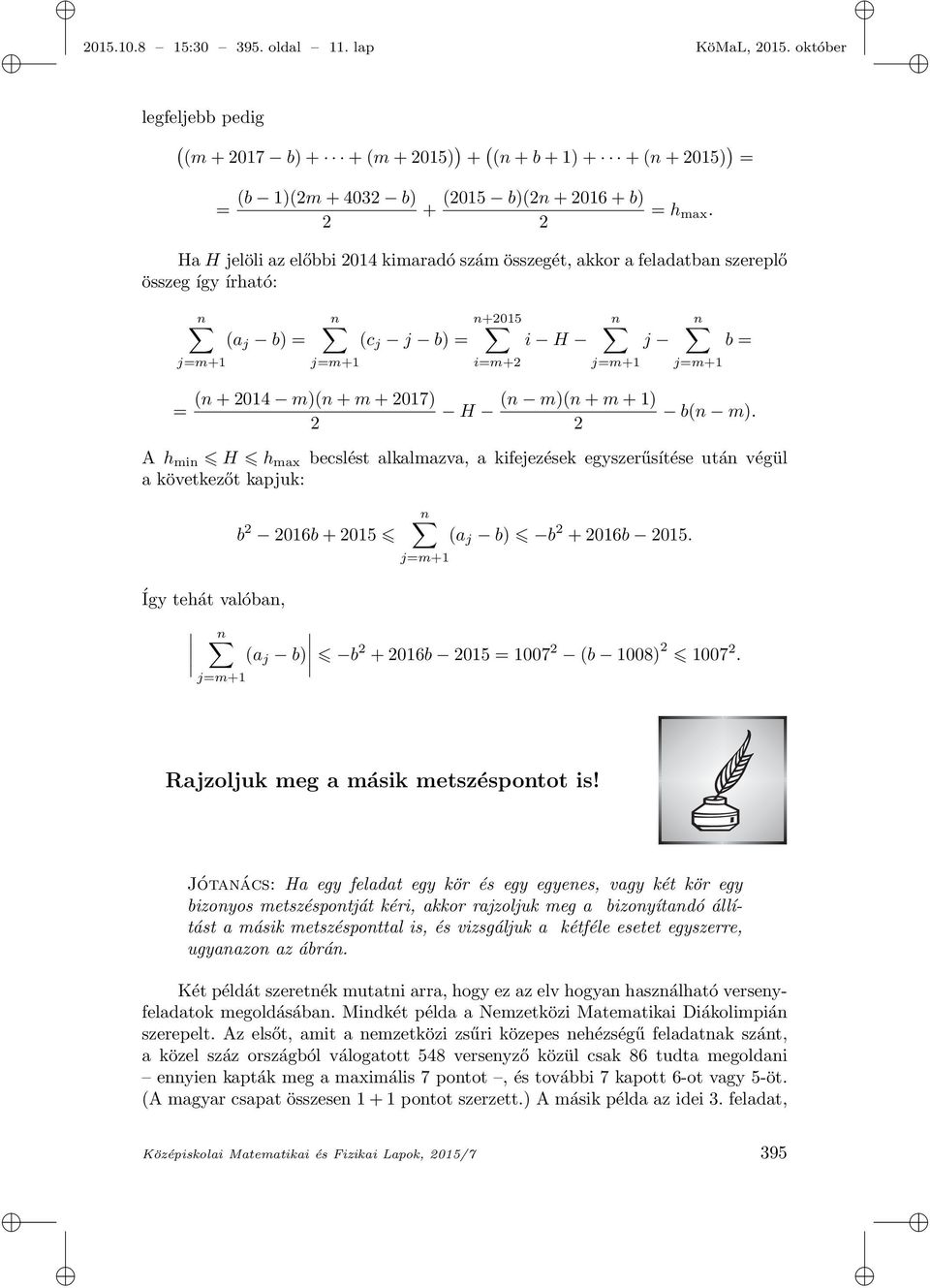 m)(n + m + 1) 2 n j=m+1 b = b(n m).