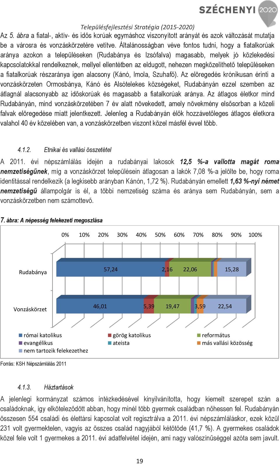 eldugott, nehezen megközelíthetı településeken a fiatalkorúak részaránya igen alacsony (Kánó, Imola, Szuhafı).