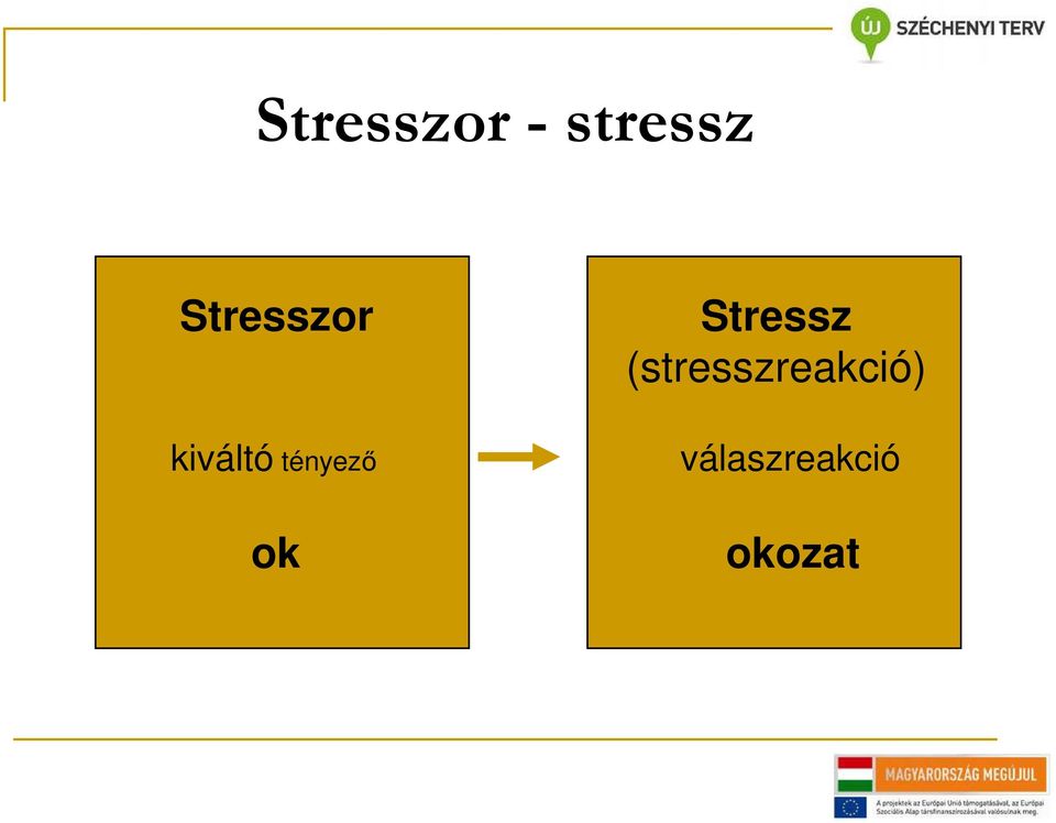 tényező ok Stressz