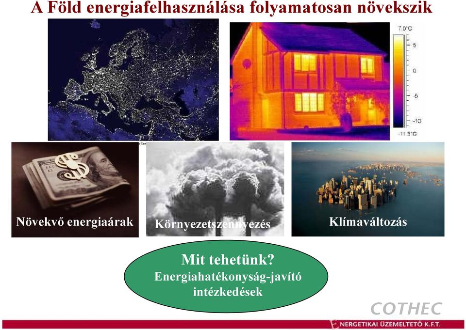 energiaárak Környezetszennyezés