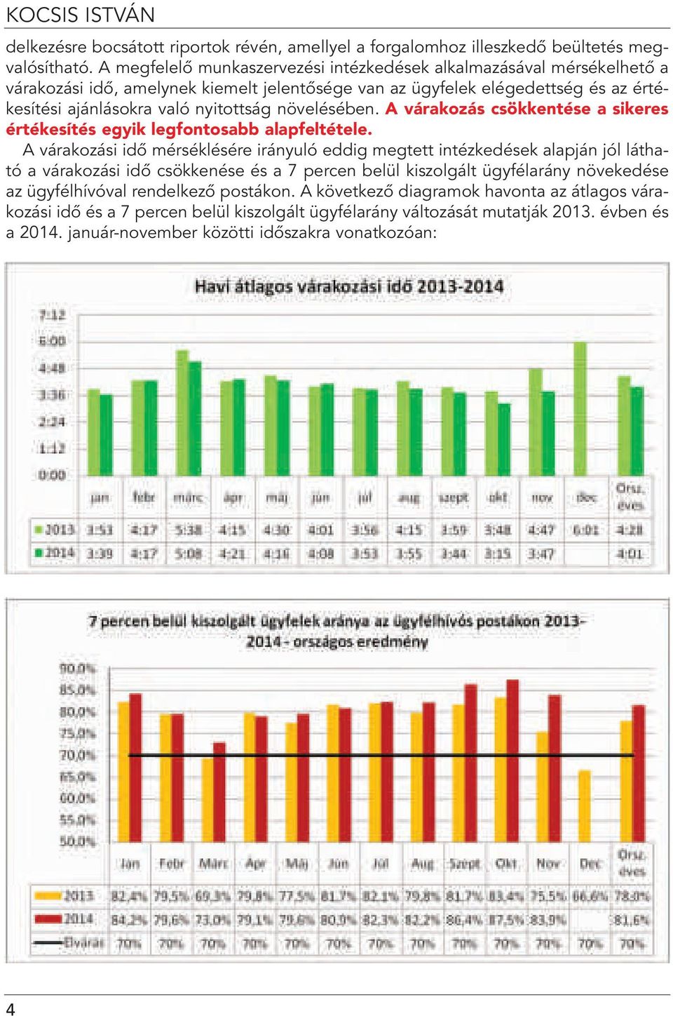 növelésében. A várakozás csökkentése a sikeres értékesítés egyik legfontosabb alapfeltétele.