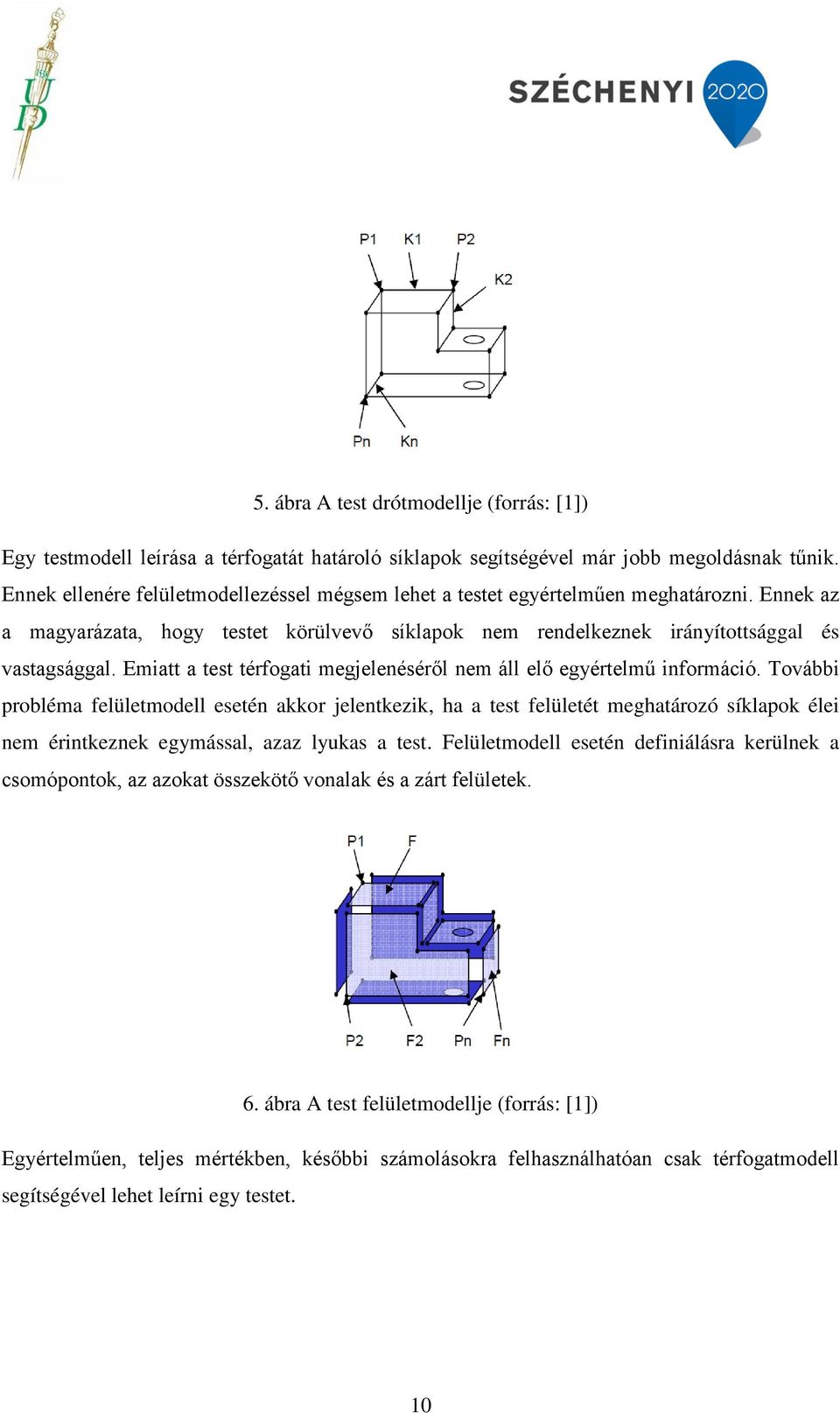 Emiatt a test térfogati megjelenéséről nem áll elő egyértelmű információ.