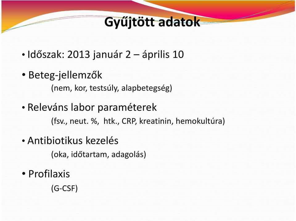 labor paraméterek (fsv., neut. %, htk.