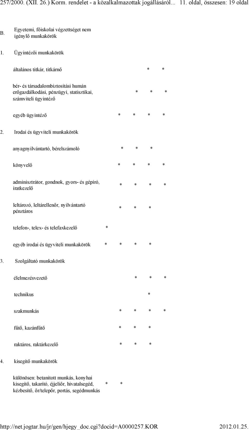 Irodai és ügyviteli munkakörök anyagnyilvántartó, bérelszámoló * * * könyvelő * * * * adminisztrátor, gondnok, gyors- és gépíró, iratkezelő * * * * leltározó, leltárellenőr, nyilvántartó pénztáros *