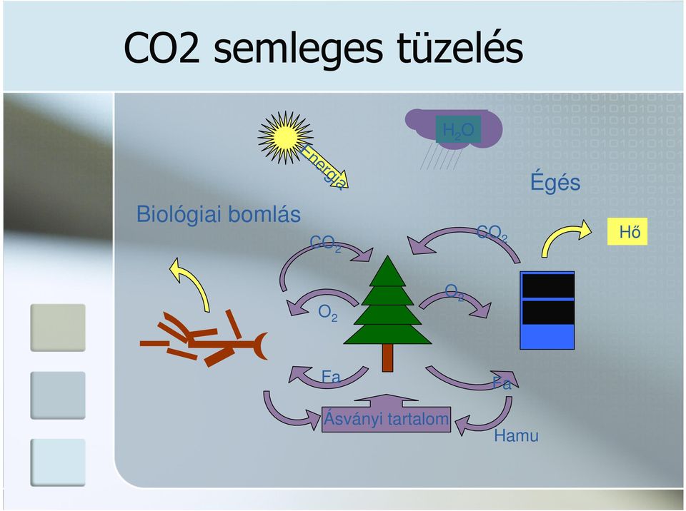 Energia CO2 CO 2 Égés Hő