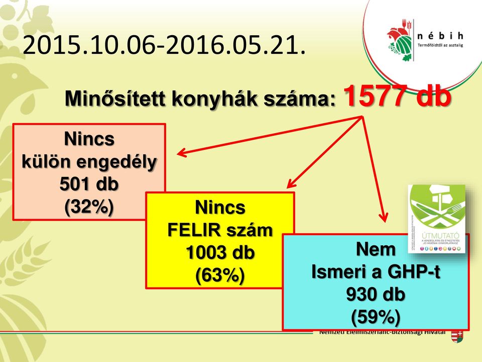 Nincs külön engedély 501 db (32%)