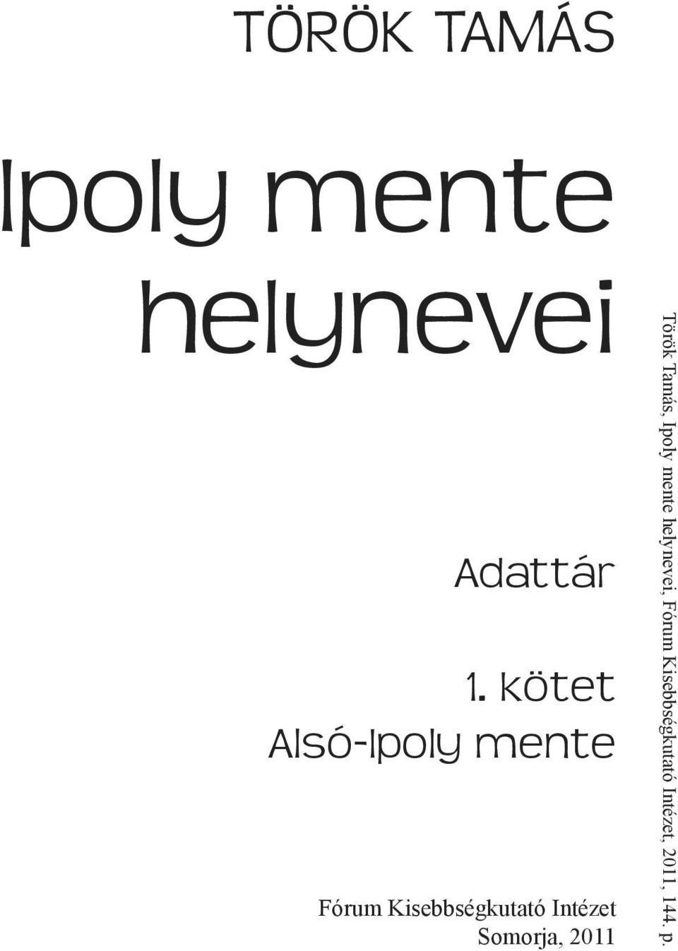 kötet alsó-ipoly mente