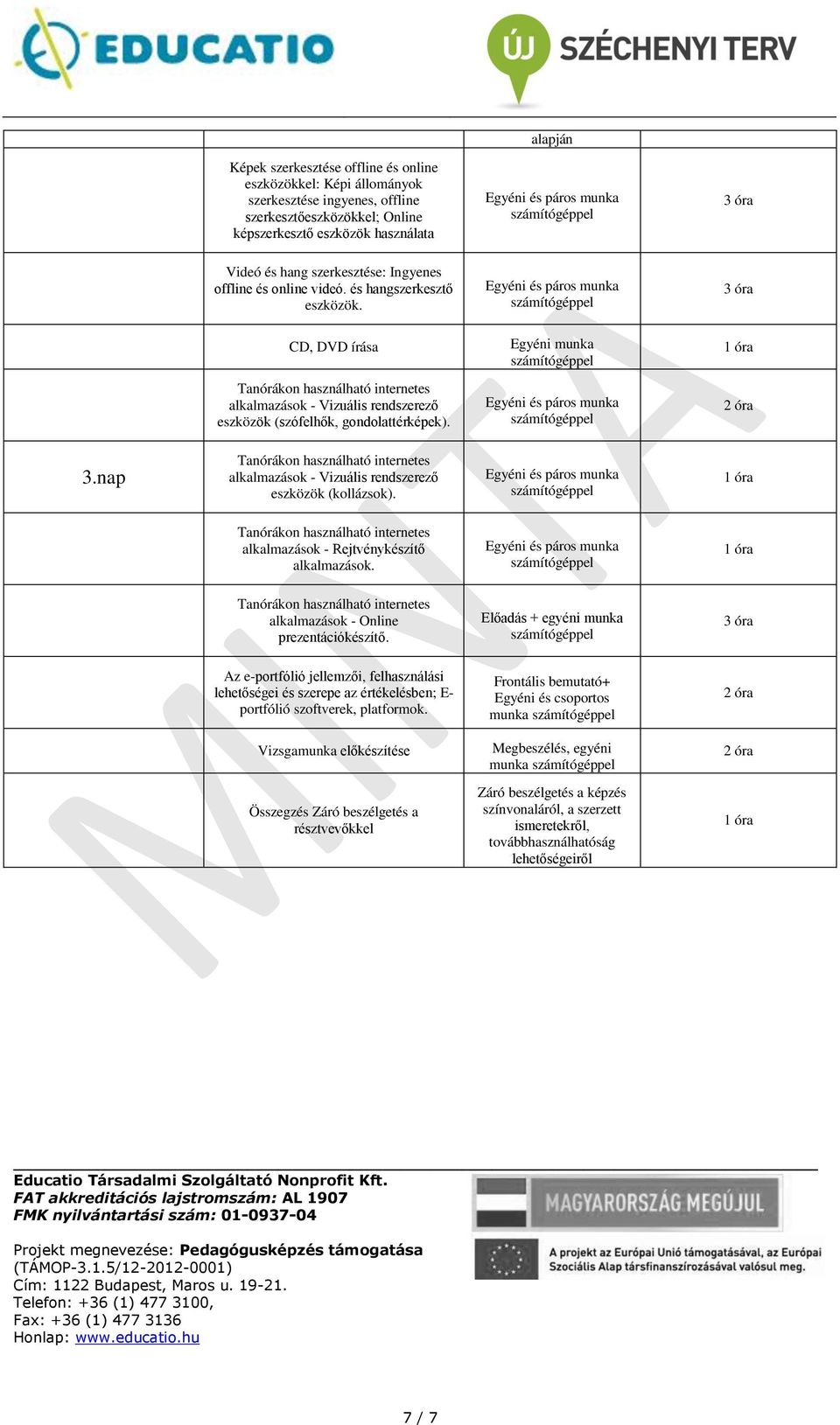 alkalmazások - Rejtvénykészítő alkalmazások. alkalmazások - Online prezentációkészítő.