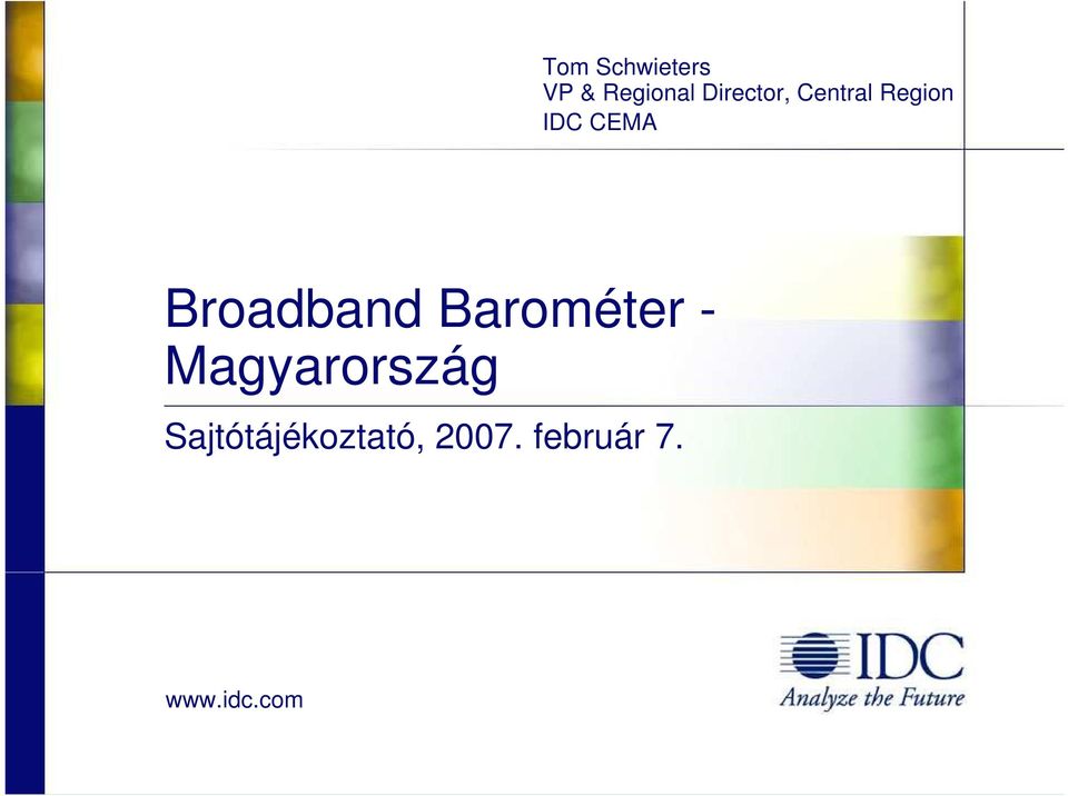 Broadband Barométer - Magyarország