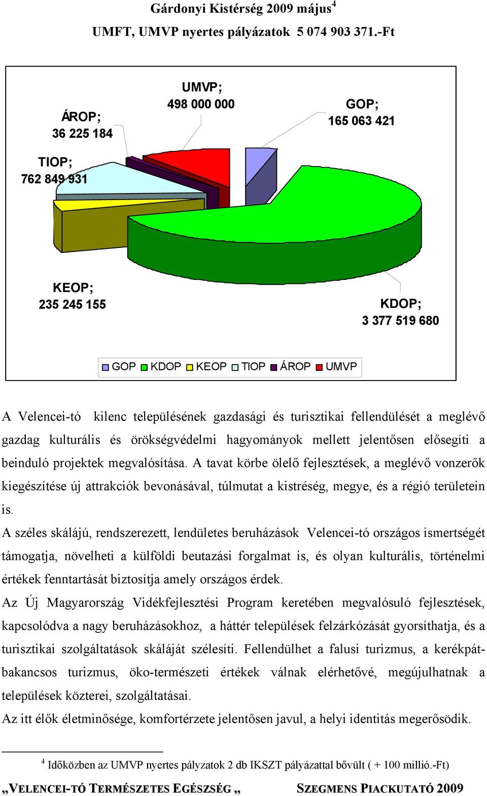 turisztikai fellendülését a meglévő gazdag kulturális és örökségvédelmi hagyományok mellett jelentősen elősegíti a beinduló projektek megvalósítása.