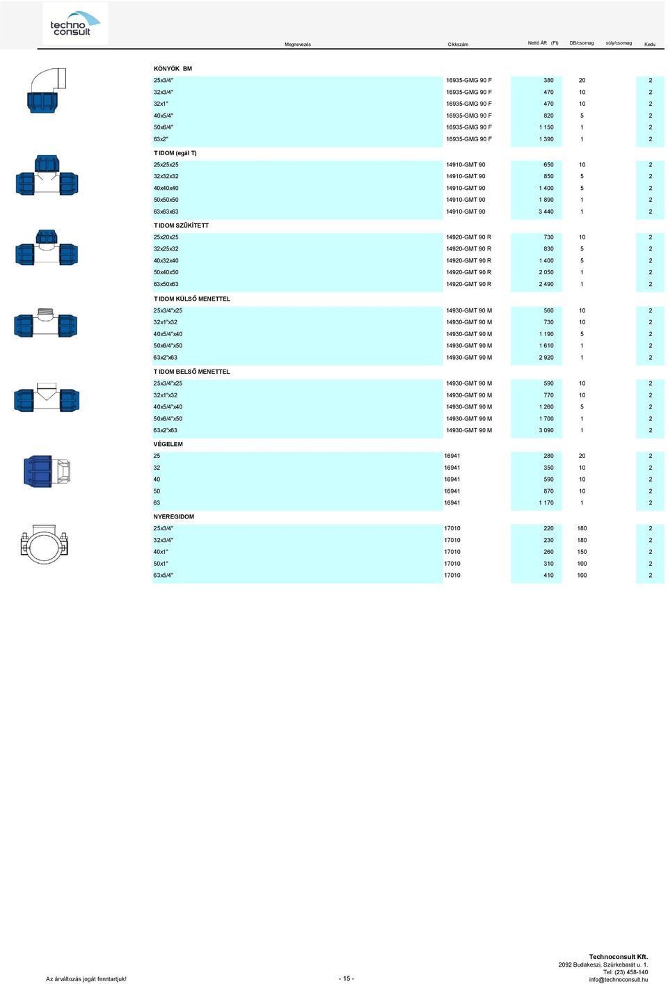 90 R 0 63xx63 490-GMT 90 R 490 T IDOM KÜLSŐ MENETTEL 5x3/4"x5 4930-GMT 90 M 560 0 3x"x3 4930-GMT 90 M 730 0 40x5/4"x40 4930-GMT 90 M 90 5 x6/4"x 4930-GMT 90 M 60 63x"x63 4930-GMT 90 M 90 T IDOM BELSŐ