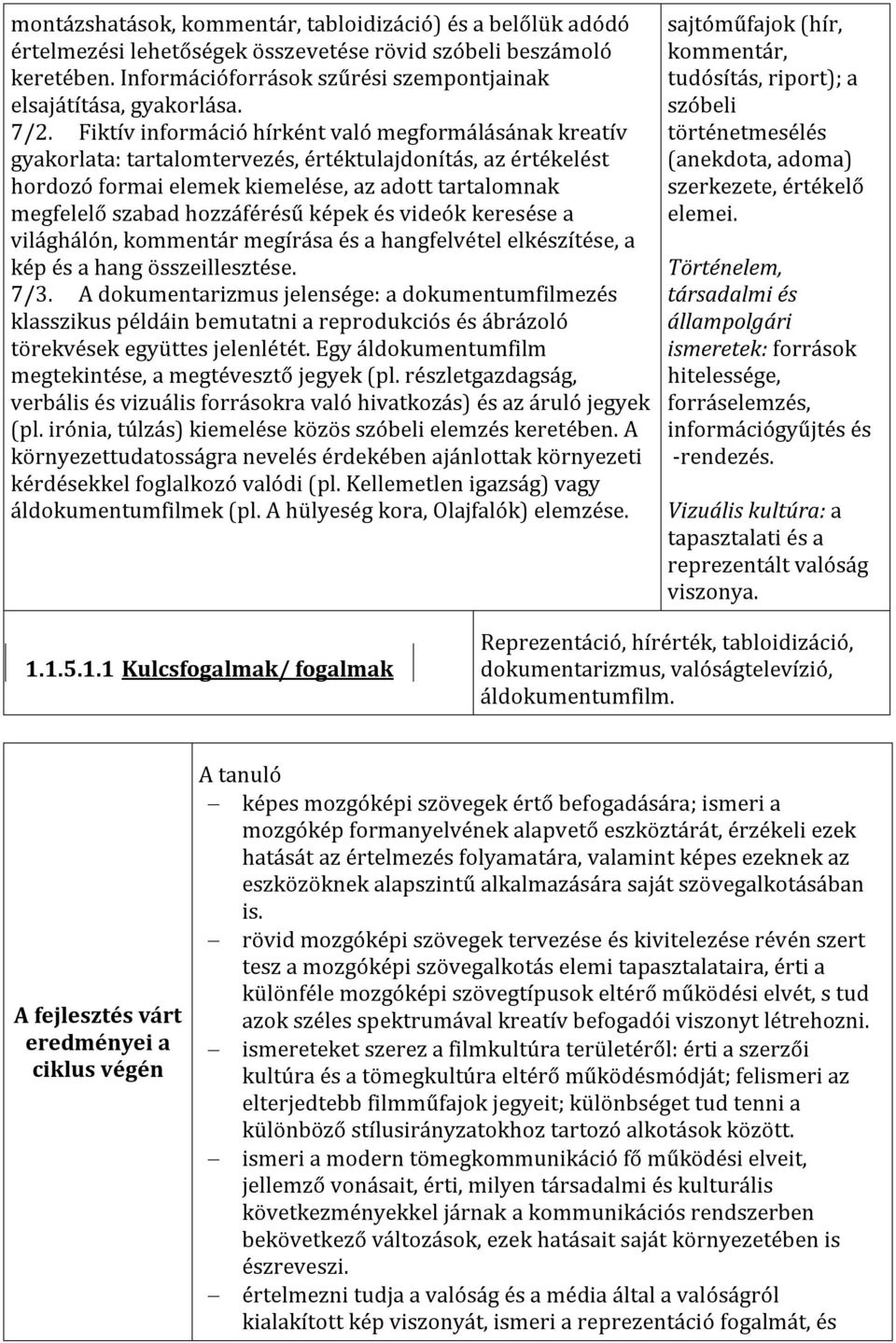 hozzáférésű képek és videók keresése a világhálón, kommentár megírása és a hangfelvétel elkészítése, a kép és a hang összeillesztése. 7/3.