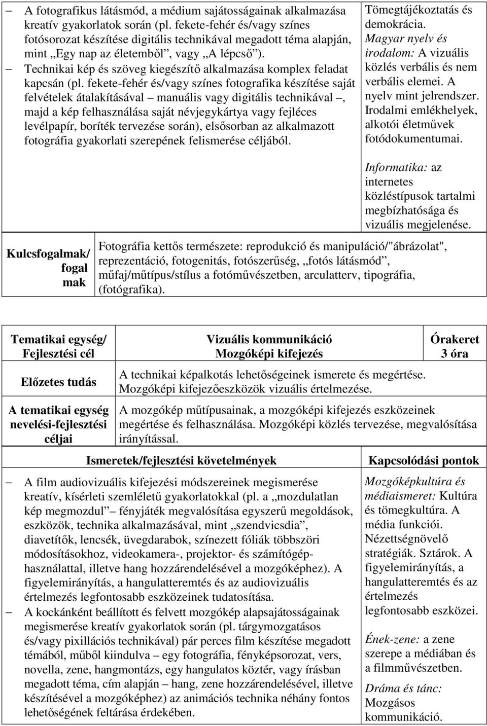 Technikai kép és szöveg kiegészítő alkalmazása komplex feladat kapcsán (pl.