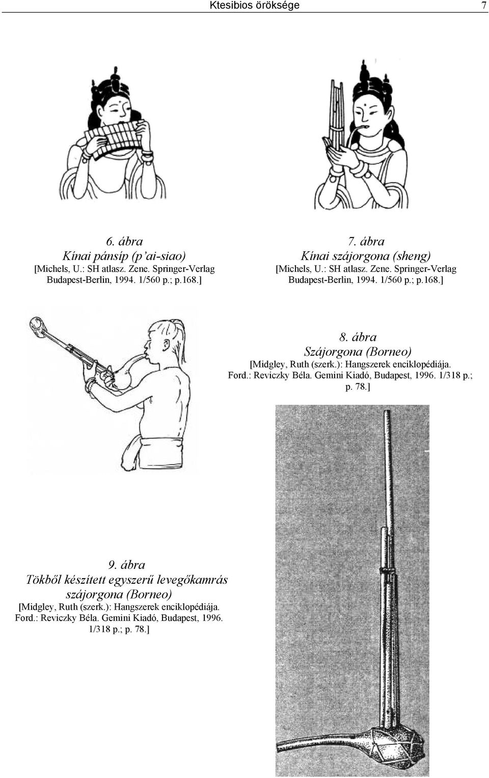 ábra Szájorgona (Borneo) [Midgley, Ruth (szerk.): Hangszerek enciklopédiája. Ford.: Reviczky Béla. Gemini Kiadó, Budapest, 1996. 1/318 p.; p. 78.] 9.