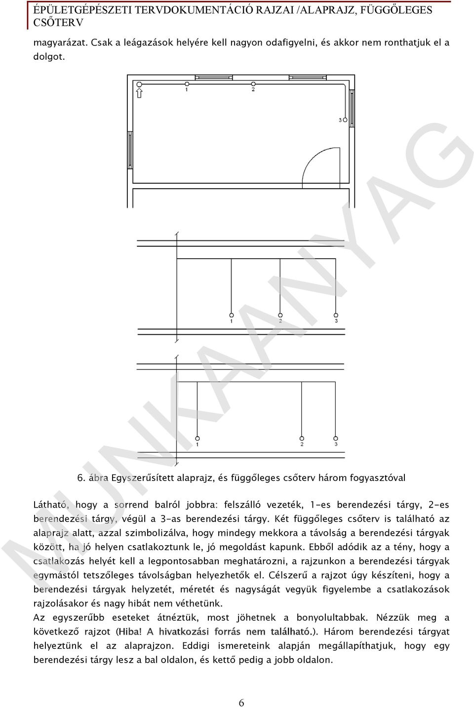 Épületgépészeti tervdokumentáció rajzai /alaprajz, függőleges csőterv/ -  PDF Ingyenes letöltés