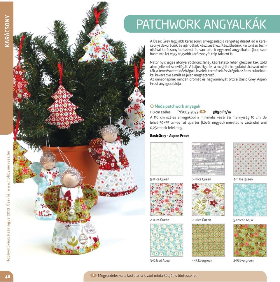 PATCHWORK ANGYALKÁK KARÁCSONY. Moda patchwork anyagok - PDF Free Download