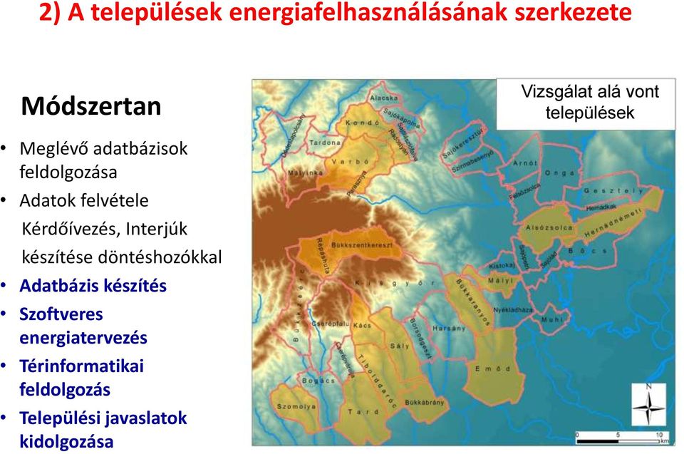 Kérdőívezés, Interjúk készítése döntéshozókkal Adatbázis készítés