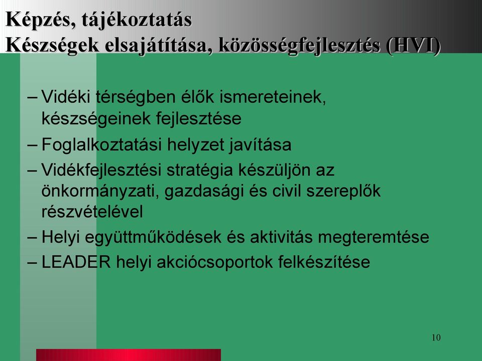 Vidékfejlesztési stratégia készüljön az önkormányzati, gazdasági és civil szereplők