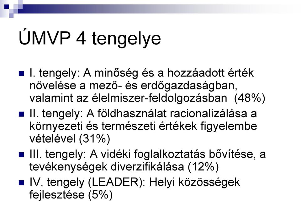 élelmiszer-feldolgozásban (48%) II.