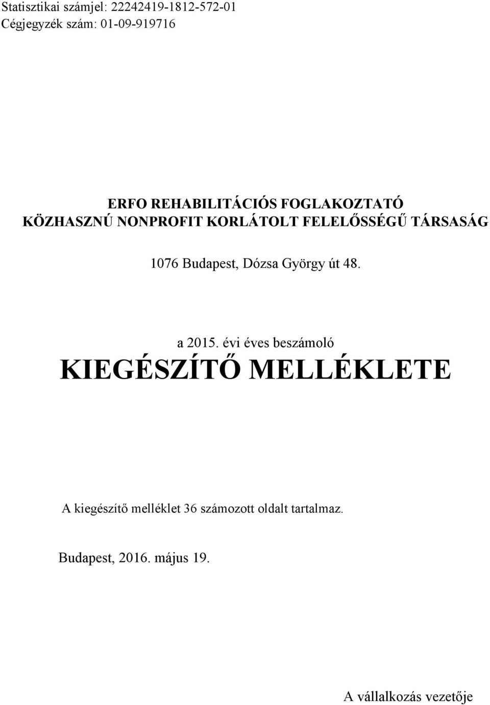 Budapest, Dózsa György út 48. a 2015.