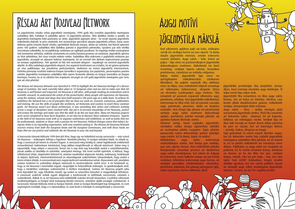 Jūgendstils joprojām dzīvo lai tuvāk iepazītu jūgendstila mākslinieku daiļradi, to pēta zinātnieki, bet restaurācijas speciālisti atjauno jūgendstila celtnes, kuras savās ikdienas gaitās izmanto