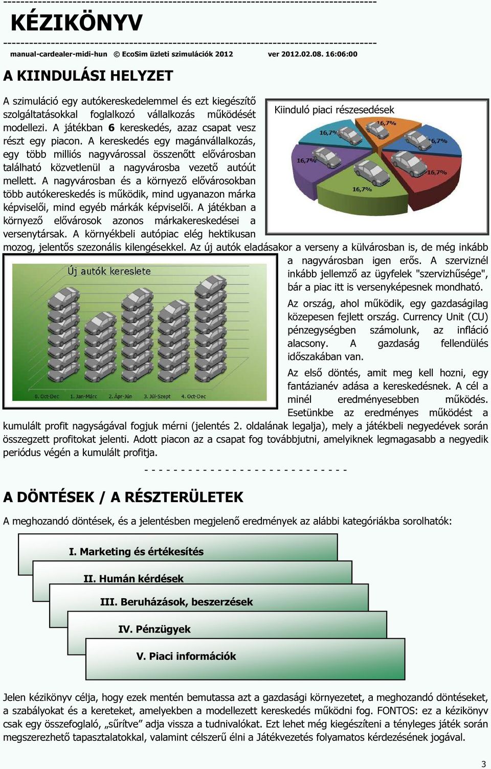 A kereskedés egy magánvállalkozás, egy több milliós nagyvárossal összenőtt elővárosban található közvetlenül a nagyvárosba vezető autóút mellett.