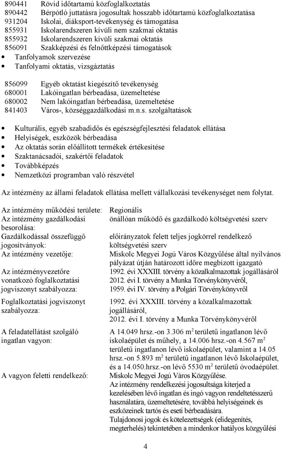 oktatást